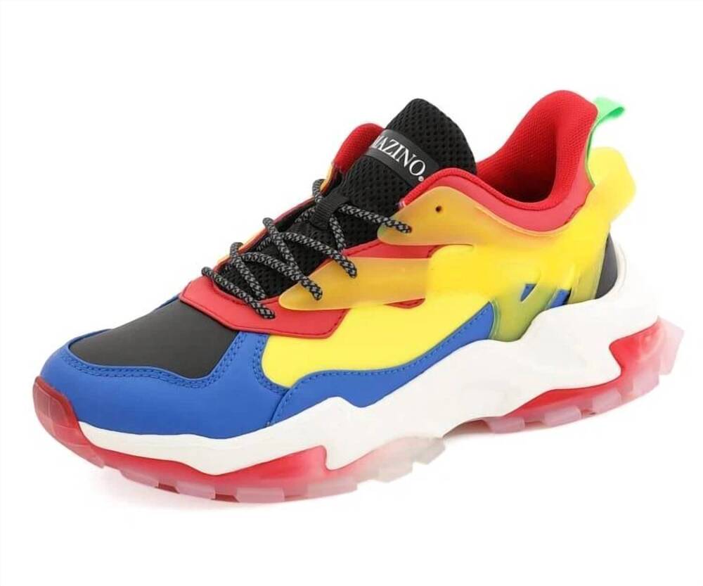 NEW MAZINO men's molten sneakers in red